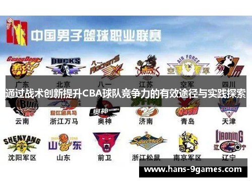通过战术创新提升CBA球队竞争力的有效途径与实践探索 通过战术创新提升CBA球队竞争力的有效途径与实践探索